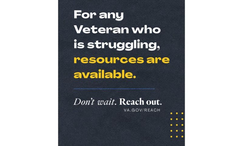 VA encourages veterans to reach out for help