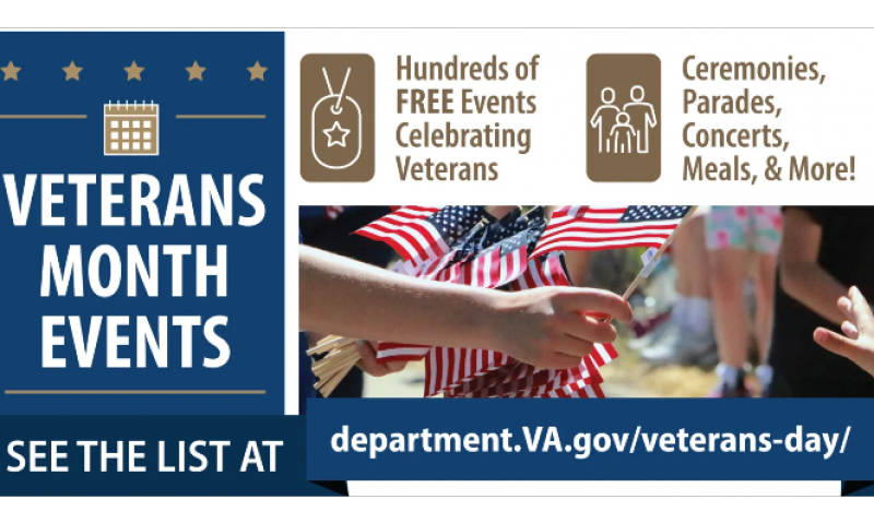November is National Veterans and Military Families Month