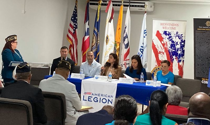 Legion, VA and Congress listen to Puerto Rican veterans’ concerns at town hall