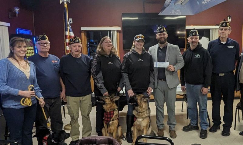 Wisconsin posts help fully fund service dog for local veteran