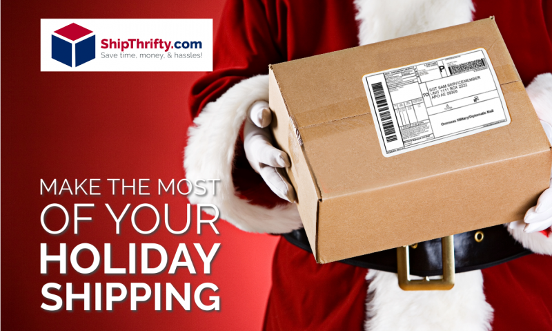 Send holiday care packages this season through ShipThrifty