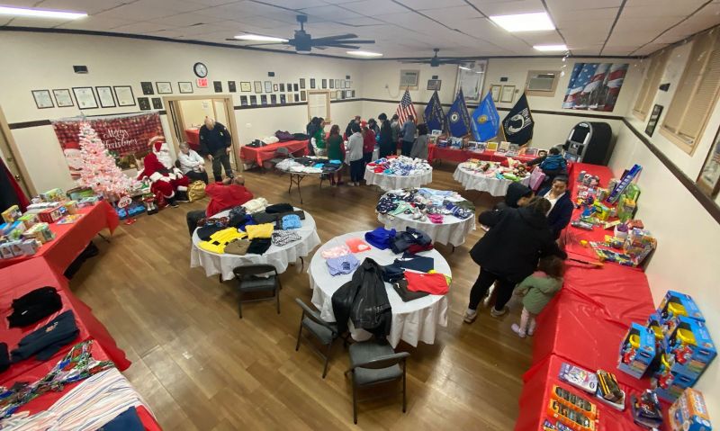 New Jersey Post 105 Legion Family helps families in need with coat and toy giveaway