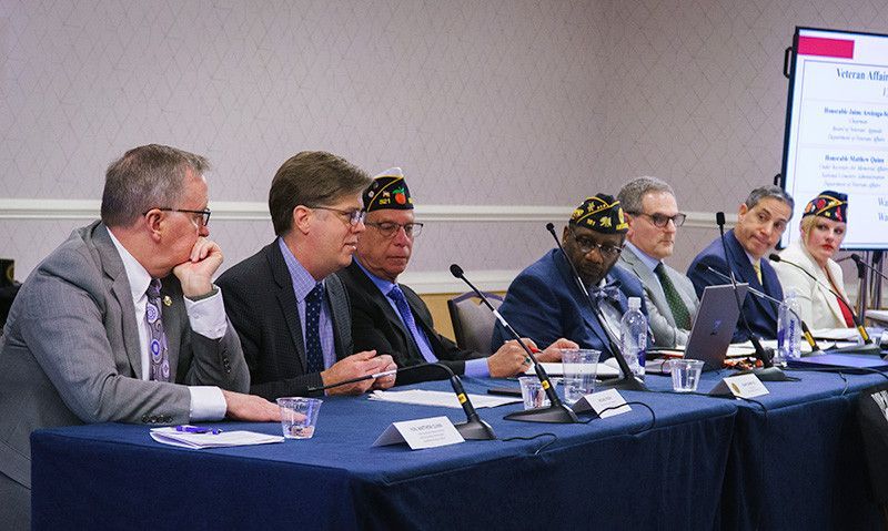 VA leadership address suicide prevention, safeguarding veterans benefits, claims appeals