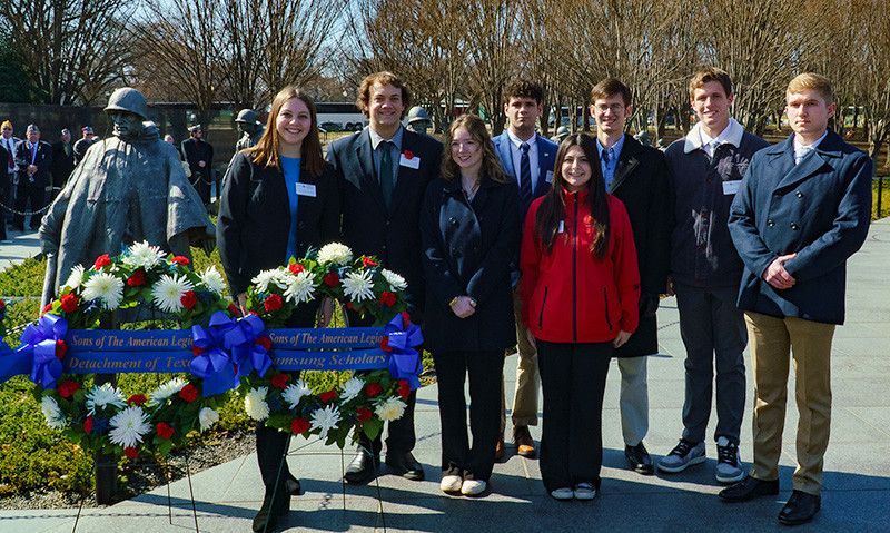 American Legion scholars recognized for achievements in nation’s capital