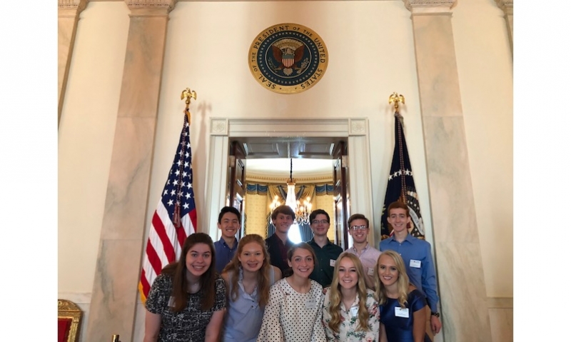 White House visit culminates Legion scholars D.C. trip